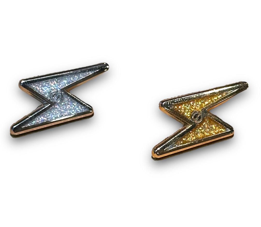 Static Lightning Bolt Hat Pin