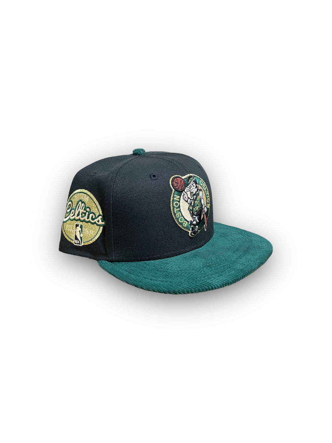 Boston Celtics Corduroy Brim Blk/Grn