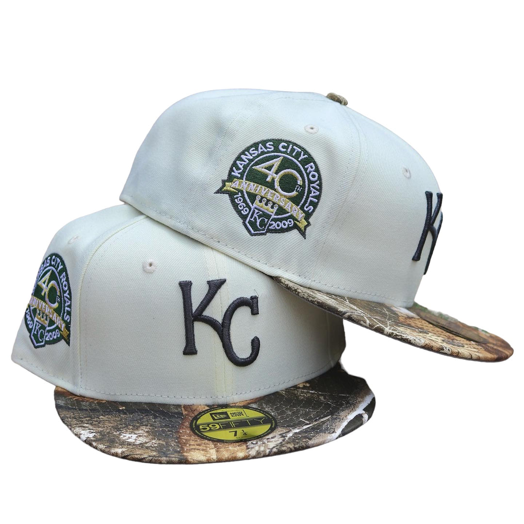 Kansas City Royals 2T/Real Tree Brim 40.º aniversario