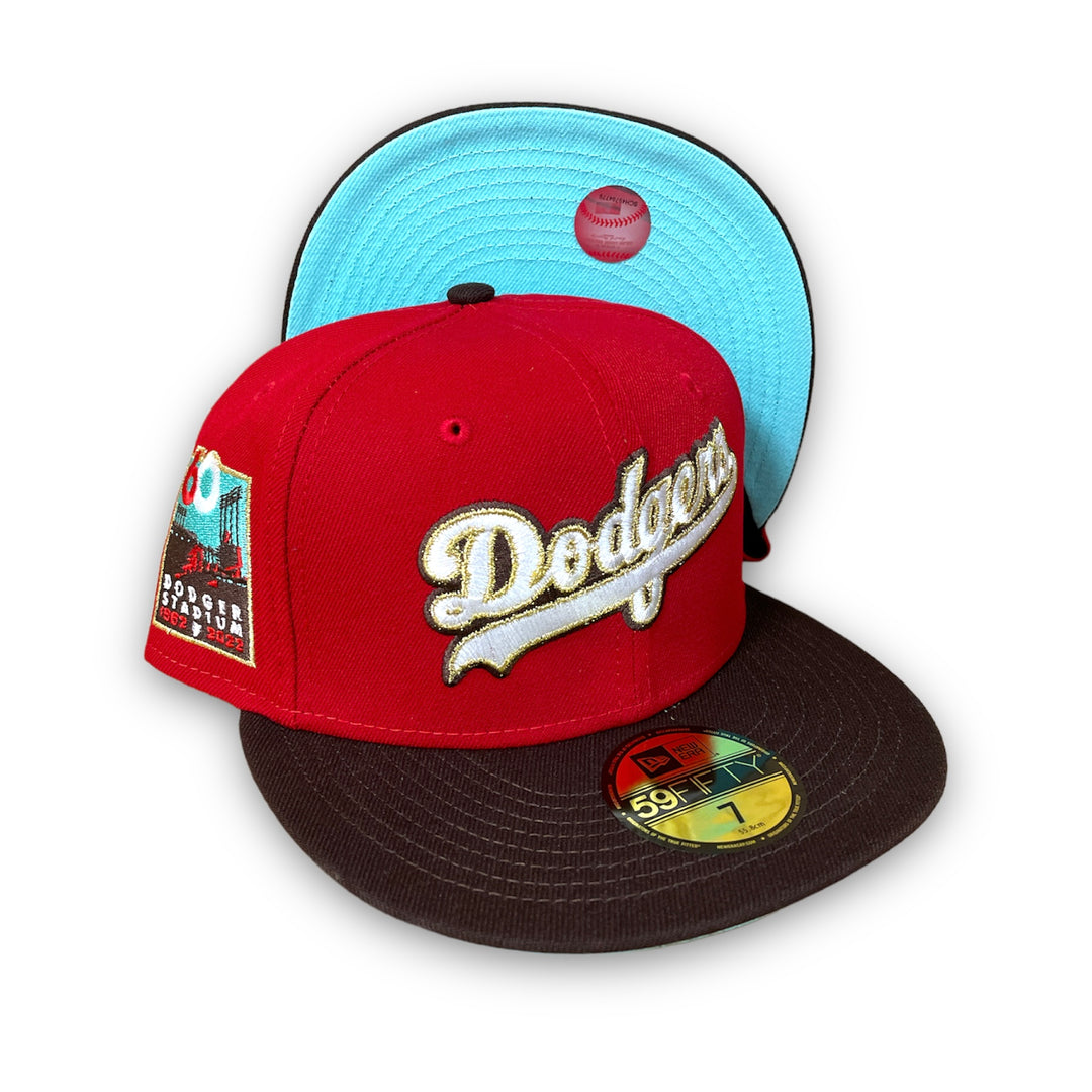 Parche de aniversario del Dodger Stadium de 60 años de LA Dodgers Script