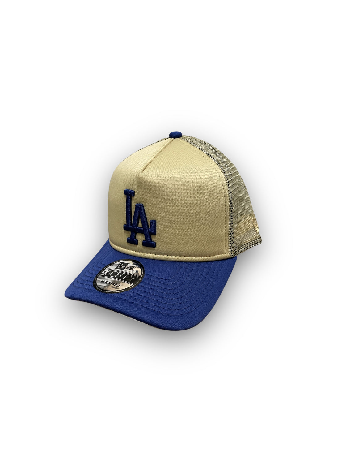 Los Angeles Dodgers TRUCKER SNAP Tan/Blu