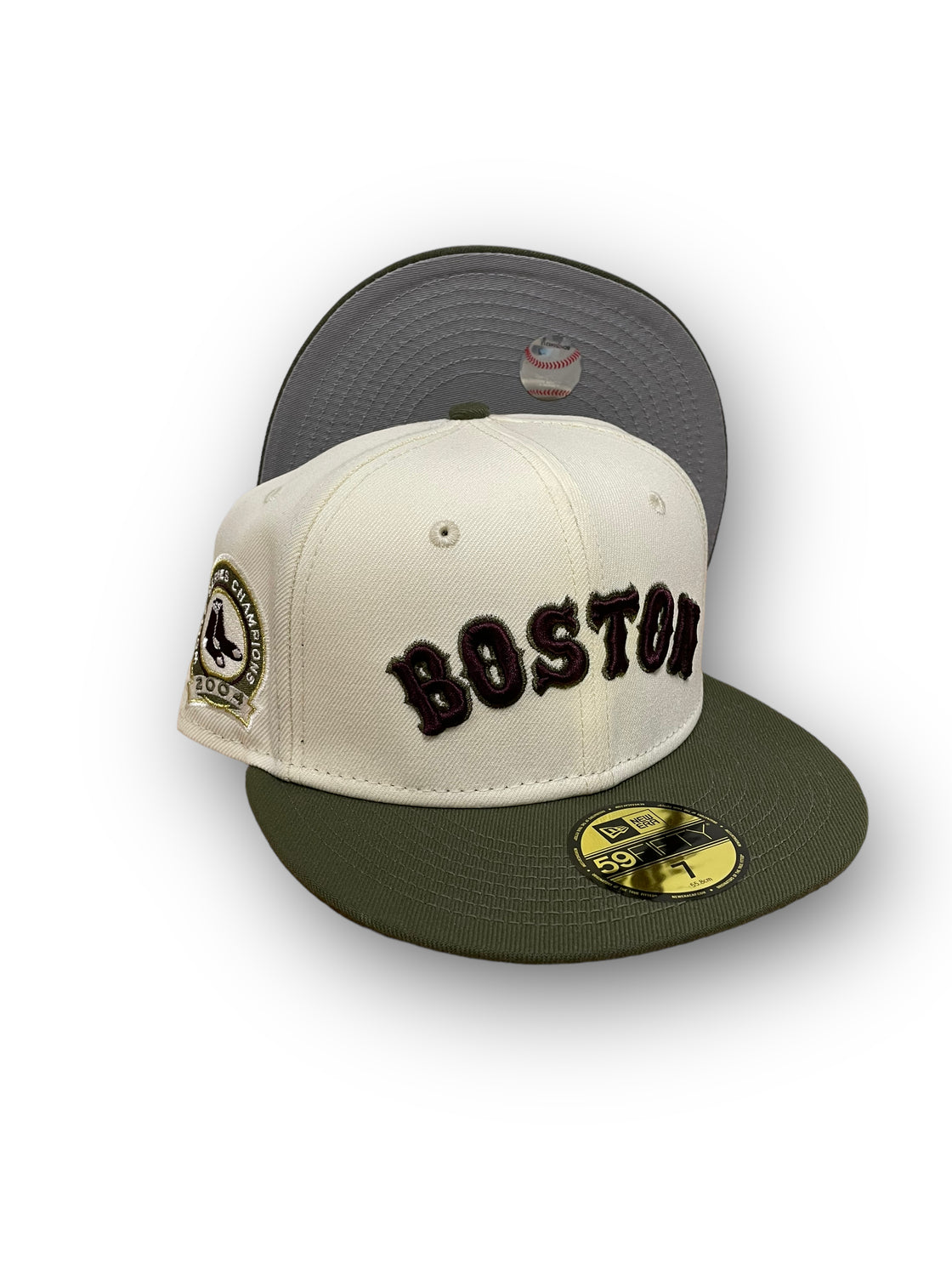 Boston Red Sox '04 WSC 2T Chrm/Olive
