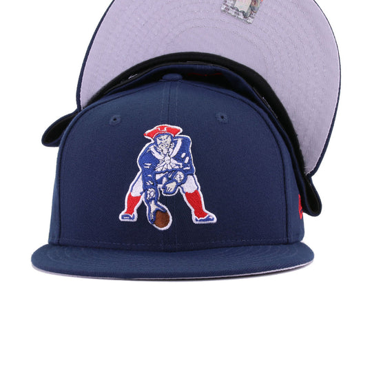 New England Patriots Legacy Oceanside Blue New Era 59Fifty Fitted