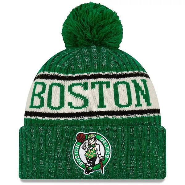 Tejido deportivo con puños y pompón de los Boston Celtics