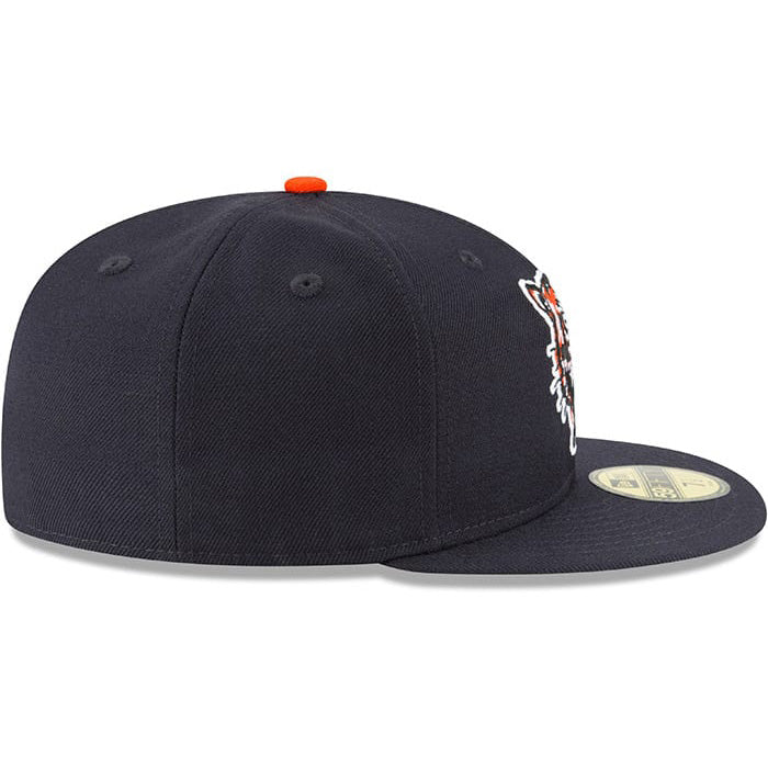 Detroit Tigers Mens Blue 1957 Cooperstown Wool 59FIFTY Fitted Hat