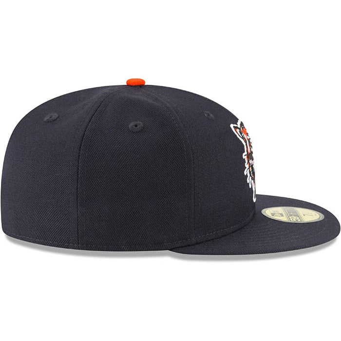 Men's New Era Orange/Black Detroit Tigers 59FIFTY Fitted Hat