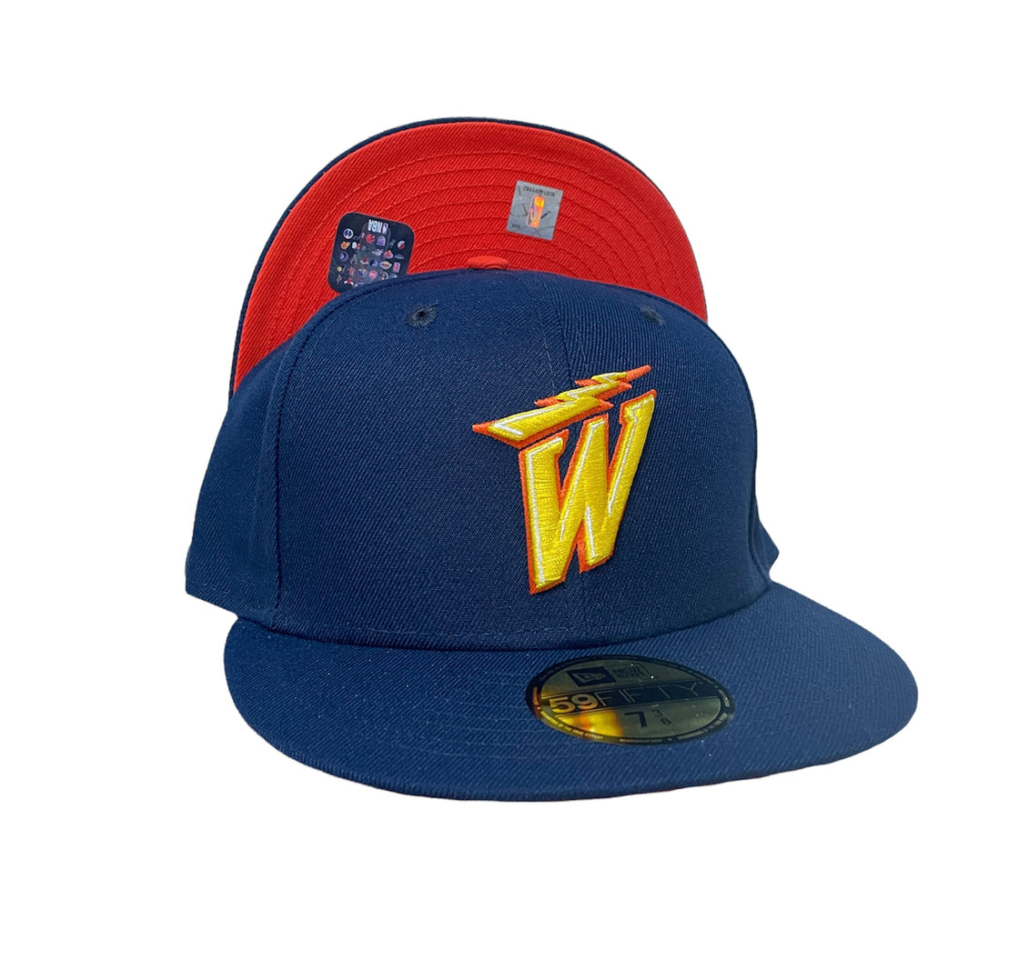 Golden State Warriors Retro Logo Fitted Cap